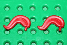 2 x Lego Castle Red Minifig