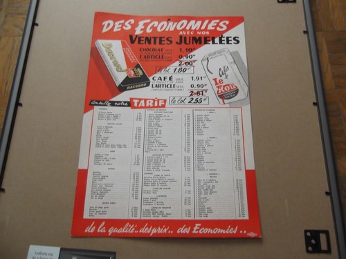 Affiche publicitaire chocolat - affiche,