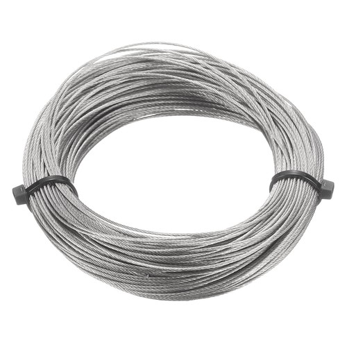 Câble acier inox 8mm - acier,