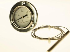 Thermomètre capillaire TTK2440 0-500°C Affichage de la température avec capte...