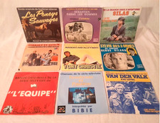 Bo feuilletons et séries télé 70' - lot de 9x45trs