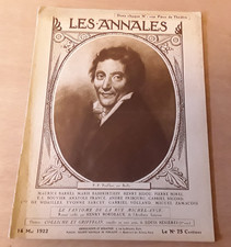 LES ANNALES N°2029 1922