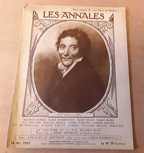 Les annales 2029 1922 - les, n°2029