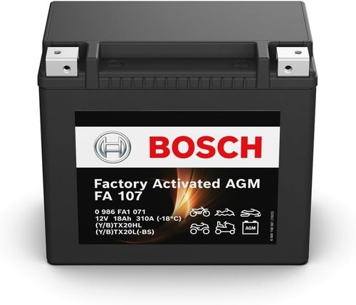 Batterie bosch gel ytx20l - batterie,