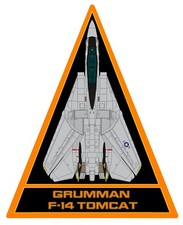  GRUMMAN TOMCAT F14 BLASON