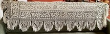 Grande bande filet brodé et