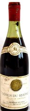 Vin - Côtes du Rhône - 1970 - L. Mercier & fils