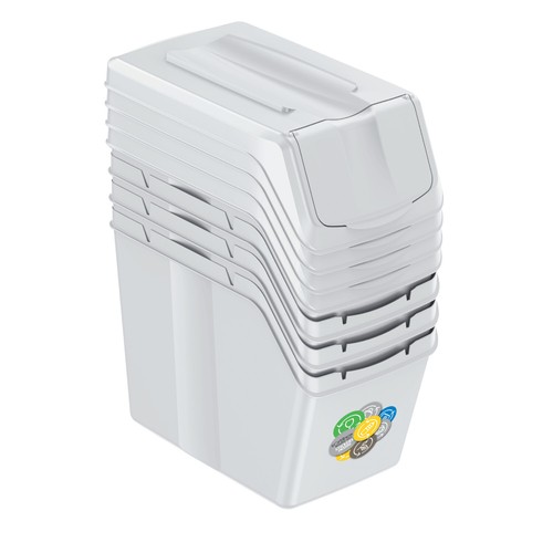 Jeu poubelles tri - poubelles, de