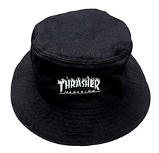 Chapeau Bob THRASHER MAGAZINE noir Live to Skate - Skate or Die