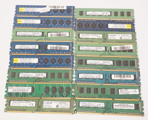 Lot 16x mémoire ram ddr4 - 16x,