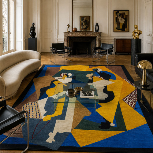 Albert gleizes tapis artiste - tapis, d'artiste