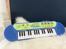 2 ⚜️ Jouet Instrument de Musique Clavier Bleu Enfant Longueur 50 Cm Fonctionne
