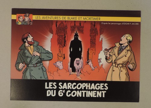 Blake mortimer sarcophages - blake,