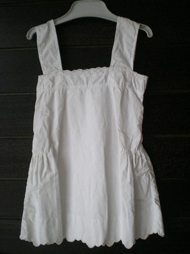 Robe ancienne enfant bretelles - robe,