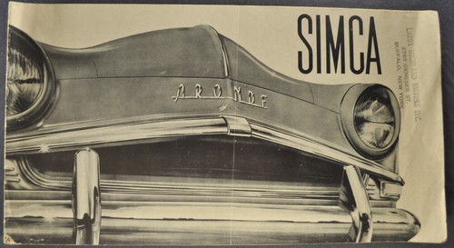 1957 simca aronde 1300 - simca,