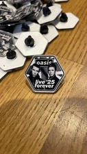 Pins Badge Oasis Live Forever