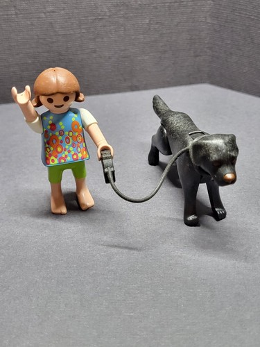 Playmobil enfant avec chien - playmobil,