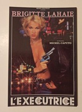 carte postale cinema film érotique L'executrice Brigitte Lahaie 