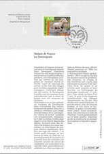 1998 Notice Philatélique - Les chevaux, le camarguais
