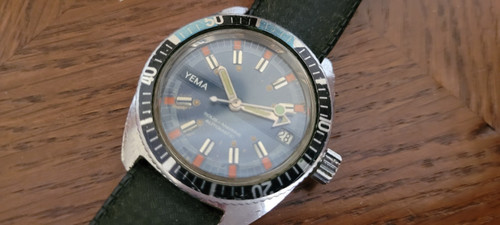 Montre plongée vintage - montre,