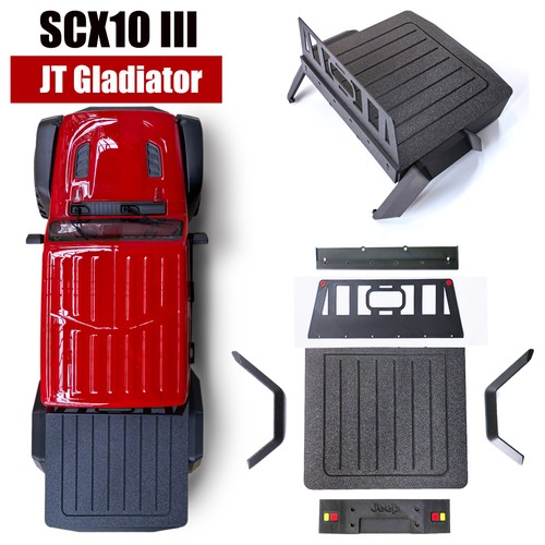 Scx10 iii flat bed kit - scx10, axial
