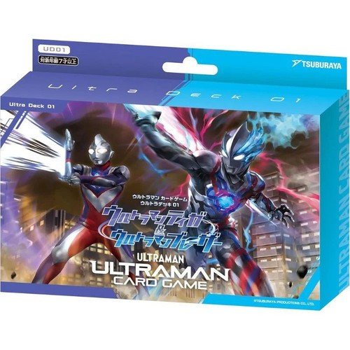 Jeu cartes ultraman deck - cartes,