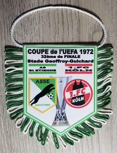 Fanion coupe uefa 1972 - coupe, asse