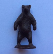 Figurine OURS série CIRQUE Yaourt LA ROCHE AUX FÉES Plastique 1/42