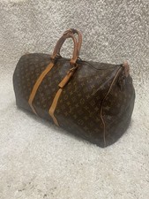 Sac Louis Vuitton Keepall 55 Monogramme Fabriqué en France Vintage Début 1990