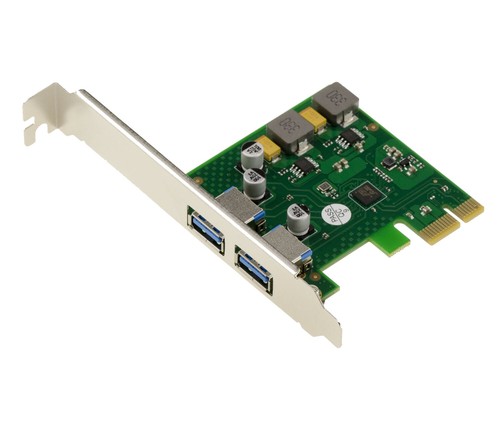 Carte contrôleur pcie usb - contrôleur, 2x