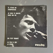 Vintage Johnny Hallyday EP 45