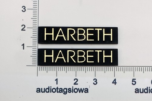 Harbeth custom incised - incised, speaker