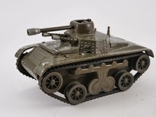 Joustra n° 10 Tank Tchad tôle lithographiée ancien 20 cm