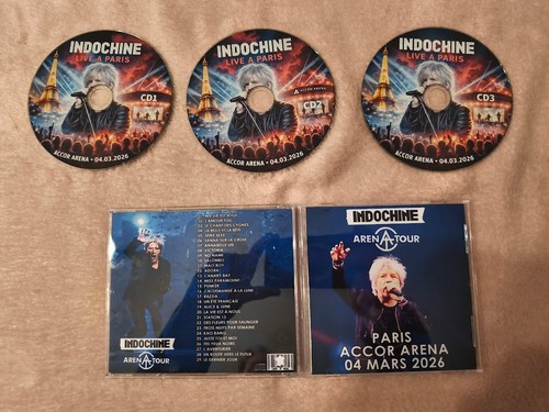 Triple indochine paris - cd,