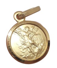Pendentif médaille en argent