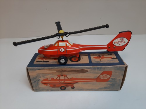 Ancien helicoptere tôle - ancien,