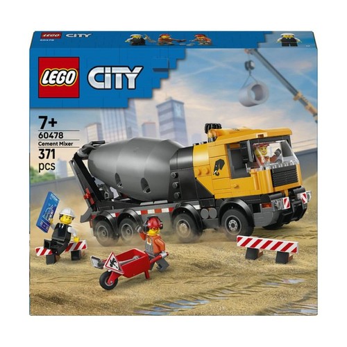 Lego city 60478 bétonniere - 60478,