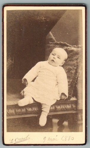 Cdv 1880 bébé - cdv,
