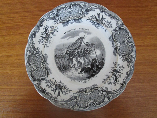 Assiette parlante gien - assiette,