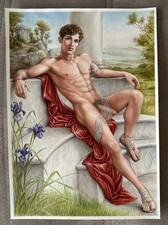 Aquarelle Originale Du Peintre