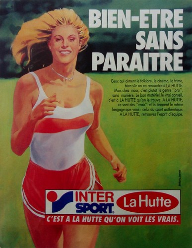 Publicité intersport la - publicité,