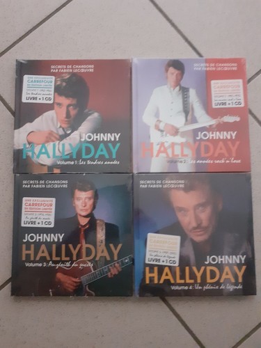 Johnny hallyday livres cd - hallyday,