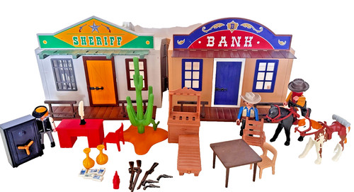 Playmobil western 4398 coffret - western,