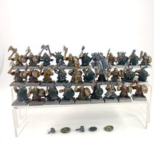 x30 Guerriers Nains Plastique Warhammer FB | P-00M8S