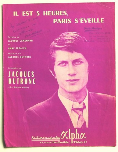 Partition sheet music jacques - music,