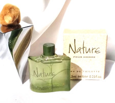 Miniature NATURE Pour Homme Yves ROCHER  - EDT  - 7.5 ml/ 0.25 fl.oz  * Boîte
