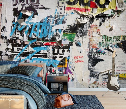 Graffiti retro poster - retro,