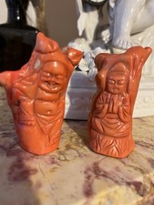 2 Statuette corail rouge Rare