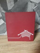 CATALOGUE CLASSEUR GUIDE ET AIDE POUR TRICOTER LAINE PELOTE VINTAGE