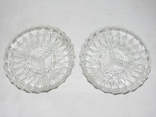 LOT DE 2 PLATS APERITIF A COMPARTIMENTS PUBLICITAIRE BRASSERIE DEBOES DUNKERQUE